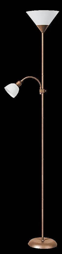 Lampadaire Double Éclairage E27 et E14 Action 4065 Rabalux Pratique