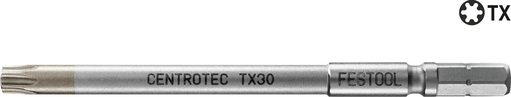 Bit Torx TX 30 Festool 100mm per Centrotec - Set 2 Pezzi Originale