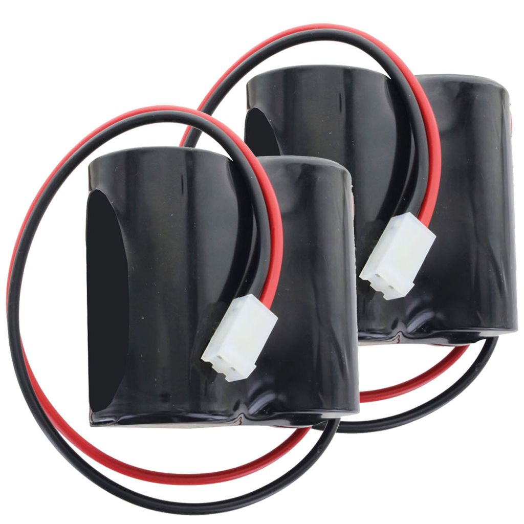 2 Stück Ersatzbatterie passend für ABUS FU2986, FU8220, Produktbild 
