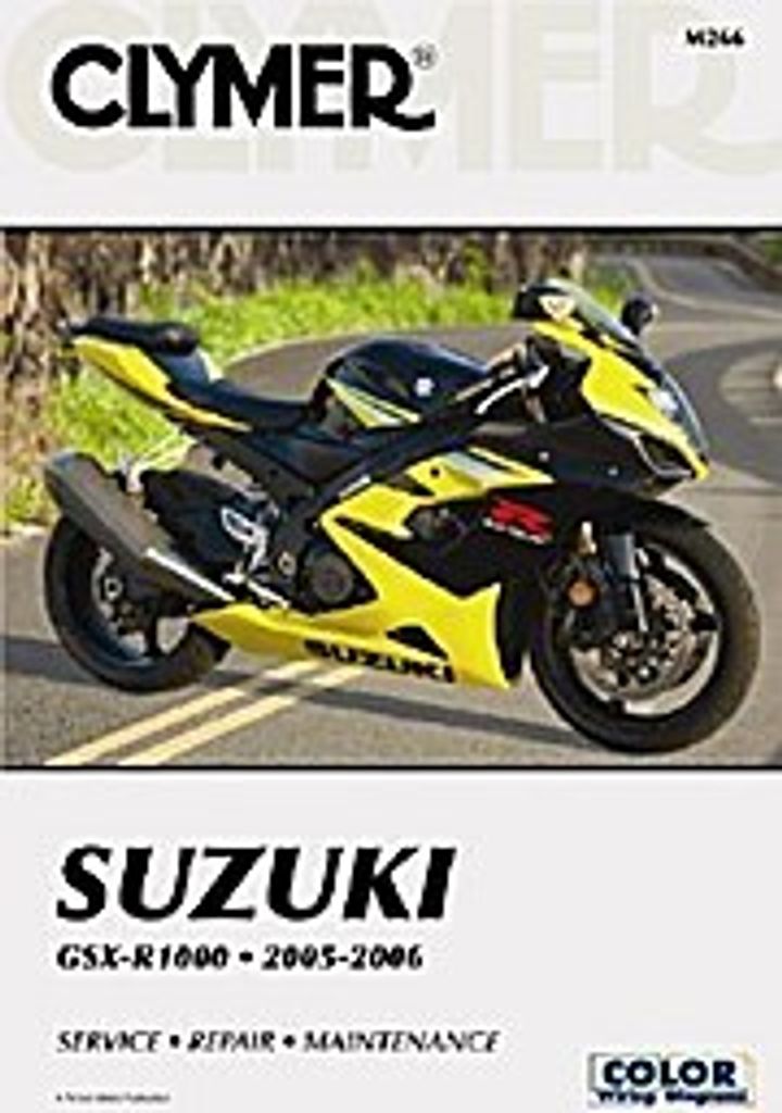 Suzuki GSX-R1000 Series Motorcycle (2005-2006) Service Repair Manual