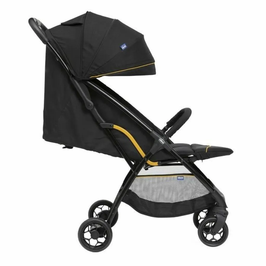 Chicco Glee Uneven Black : Landau de Sport Noir pour Bébé dès la Naissance