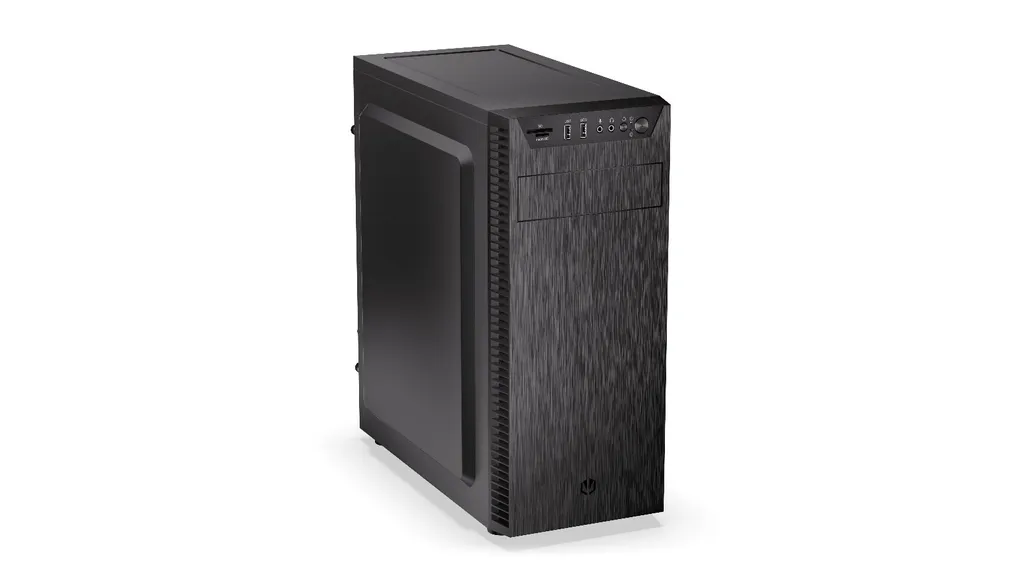 Boîtier PC Bureautique ENDORFY Armis 100 Solid Noir - Idéal Travail - 3
