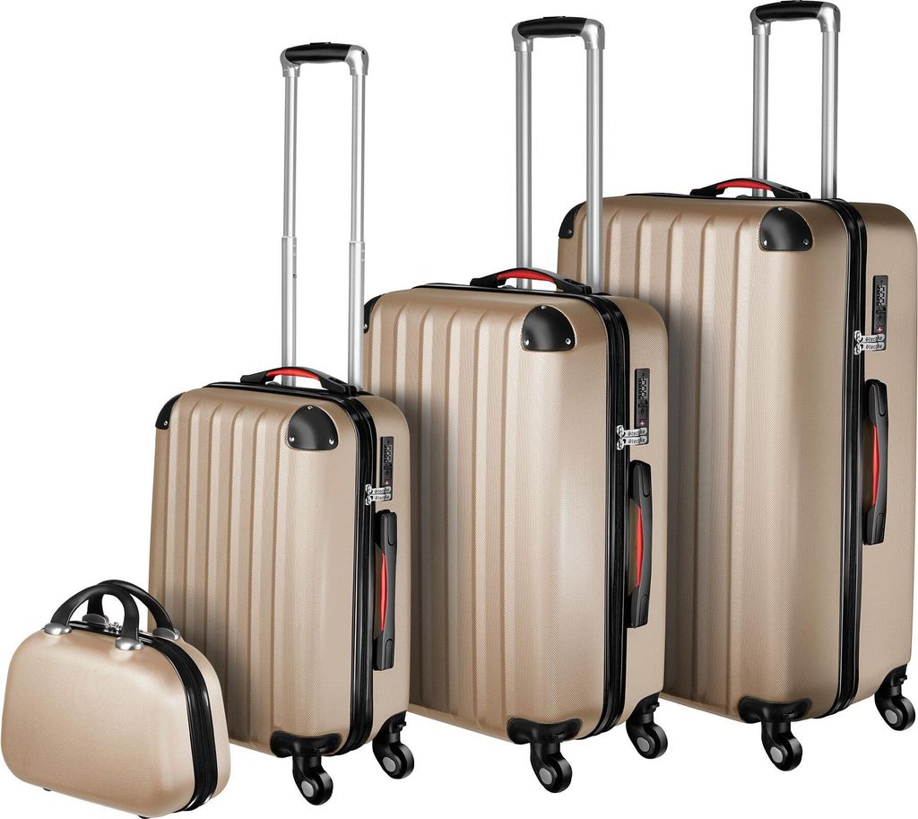 Set de 4 valises PUCCI - champagne Image du produit 