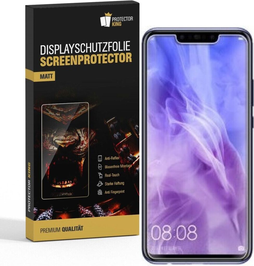 4x Displayschutzfolie für Huawei Nova 3 ANTI-REFLEX Displayfolie Folie MATT