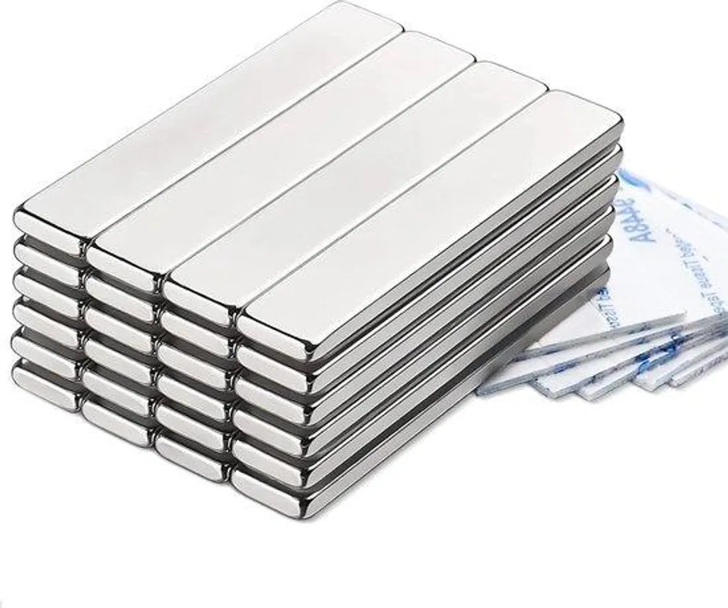 24 Aimants néodyme ultra forts avec revêtement nickel anti-corrosion