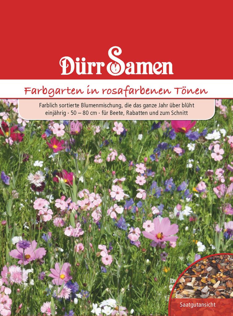Traumgarten pink | Blumensamen von Dürr Samen