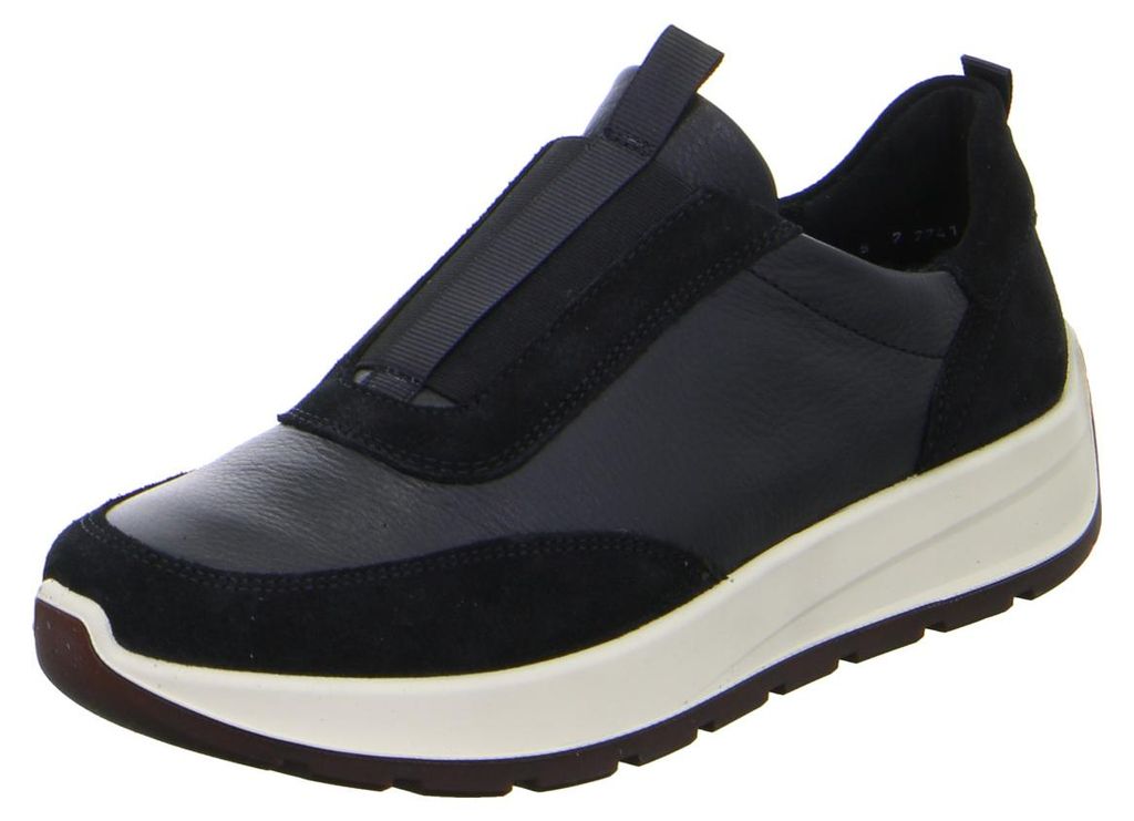 ara Damen-Slipper Schwarz-Grau-Weiß, Farbe:schwarz, UK Produktbild 