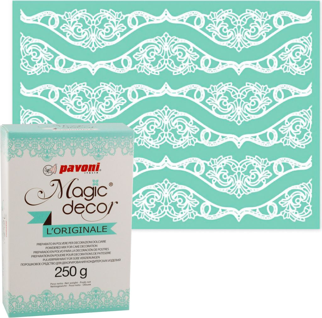 Magic Decor Matte Bordüre + Magic Decor Pulver 250g