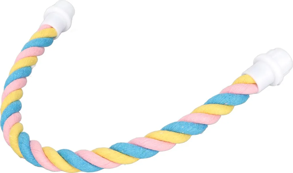 Posatoio Pappagalli Corda Cotone - Resistente e Modellabile - 3