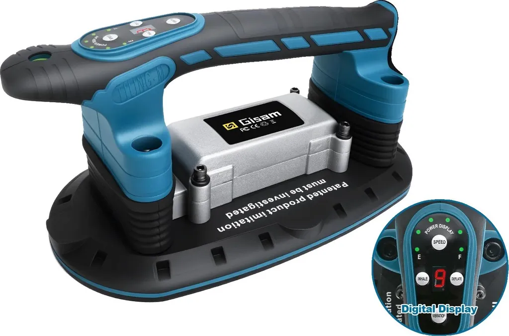 Macchina Posa Piastrelle Elettrica 18V - Aspirazione 500kg Professionale