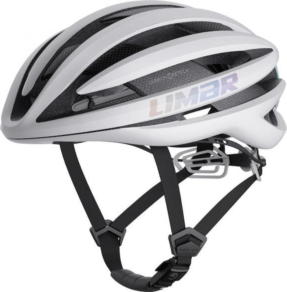 Limar Air Pro Iridescent White S Weiß - ultraleichter Aero-Rennradhelm mit Ca...