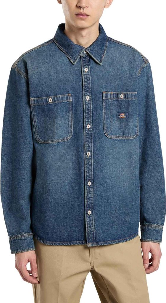 DICKIES – Herren-Jeanshemd Mechanic  – Größe M Produktbild 