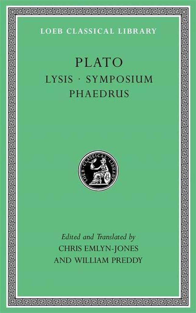 Lysis. Symposium. Phaedrus – Lingua: Inglese