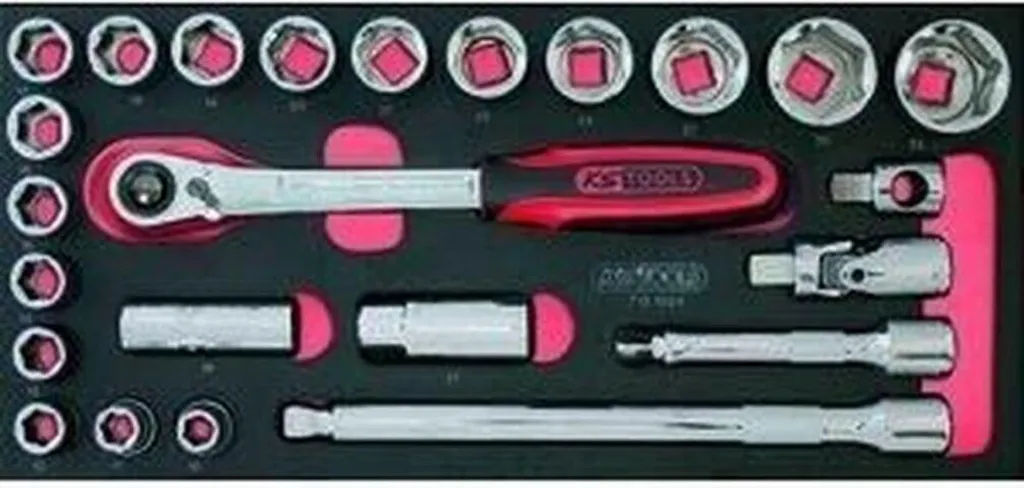 Module Douilles KS Tools 713.1024 : Fini les Outils Perdus en Atelier