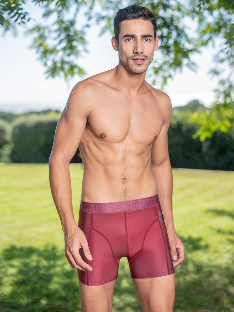 Muchachomalo Herren eng anliegende Badehose - 1 Stück - SOLID2032-29 - L