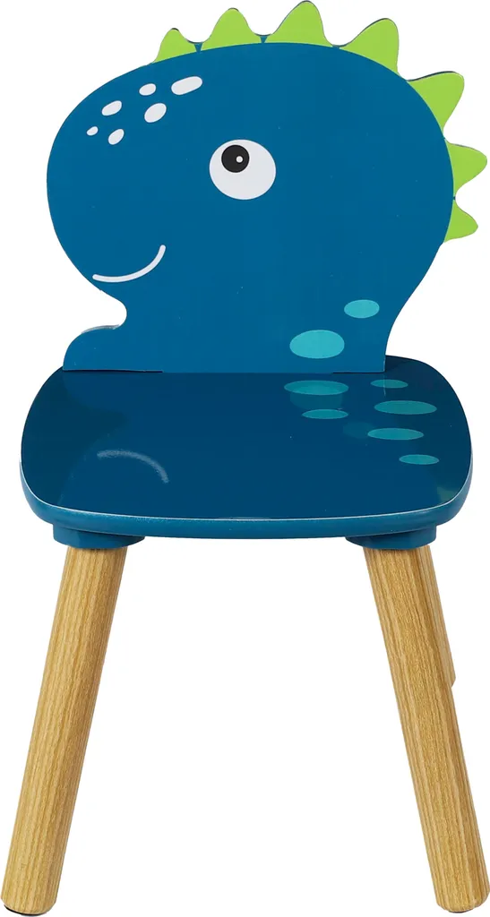 Ensemble table et chaises Dino robuste avec assises ergonomiques bois - 3
