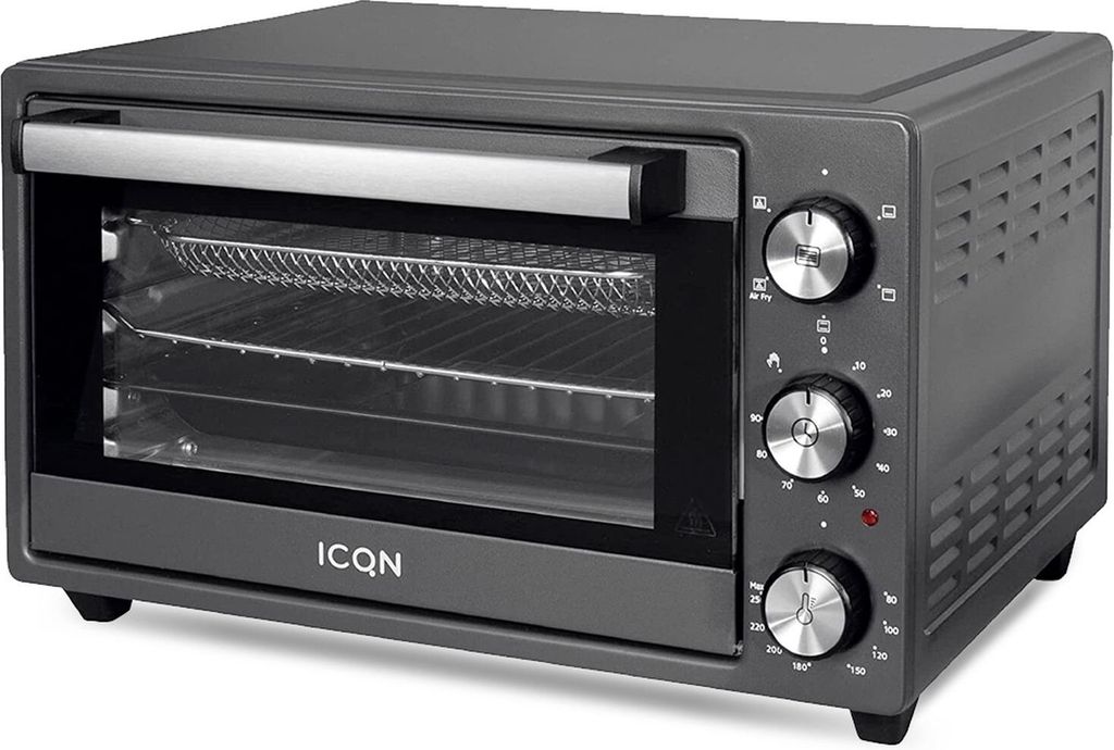 ICQN 20 Liter Minibackofen mit Airfry, Heißluftfritteuse, Produktbild 