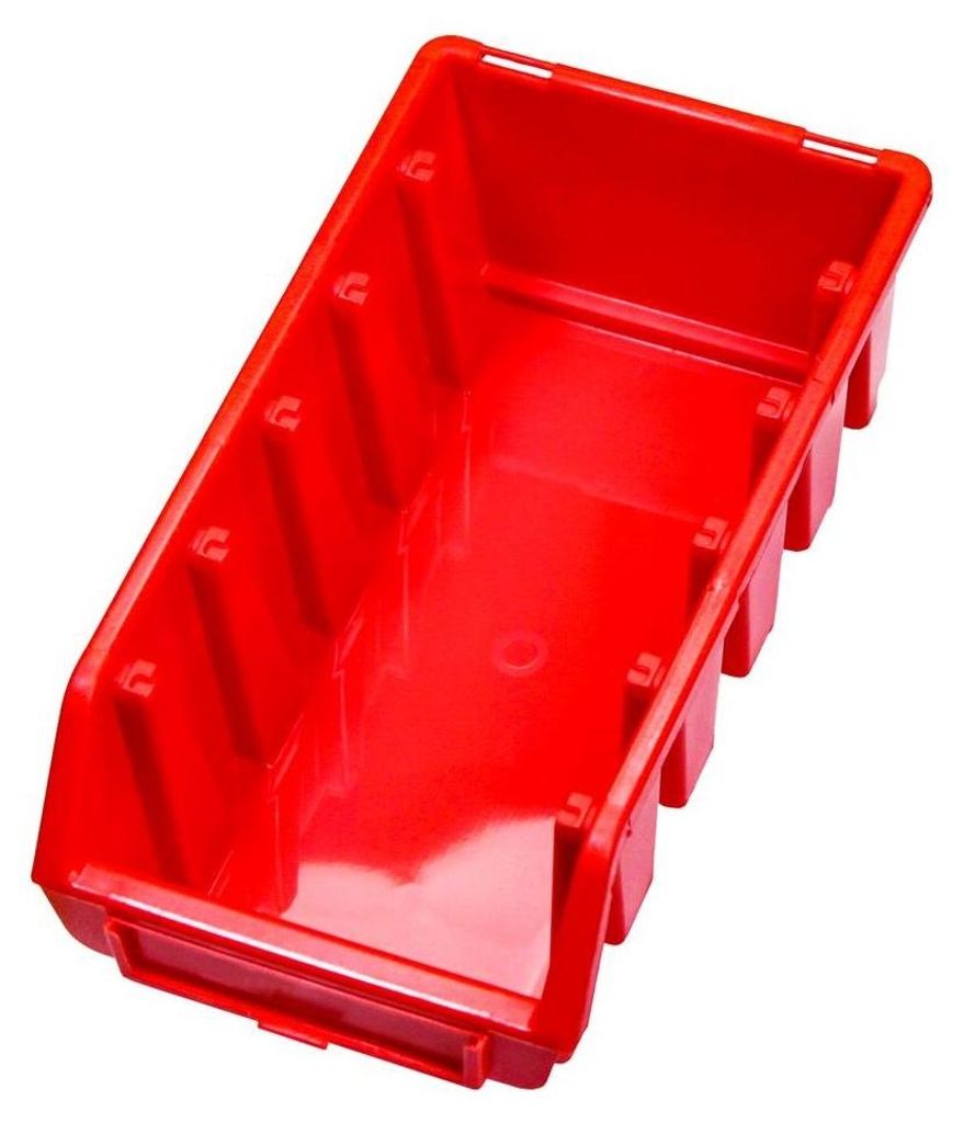 Sichtlagerkasten Gr. 2L, rot Produktbild 