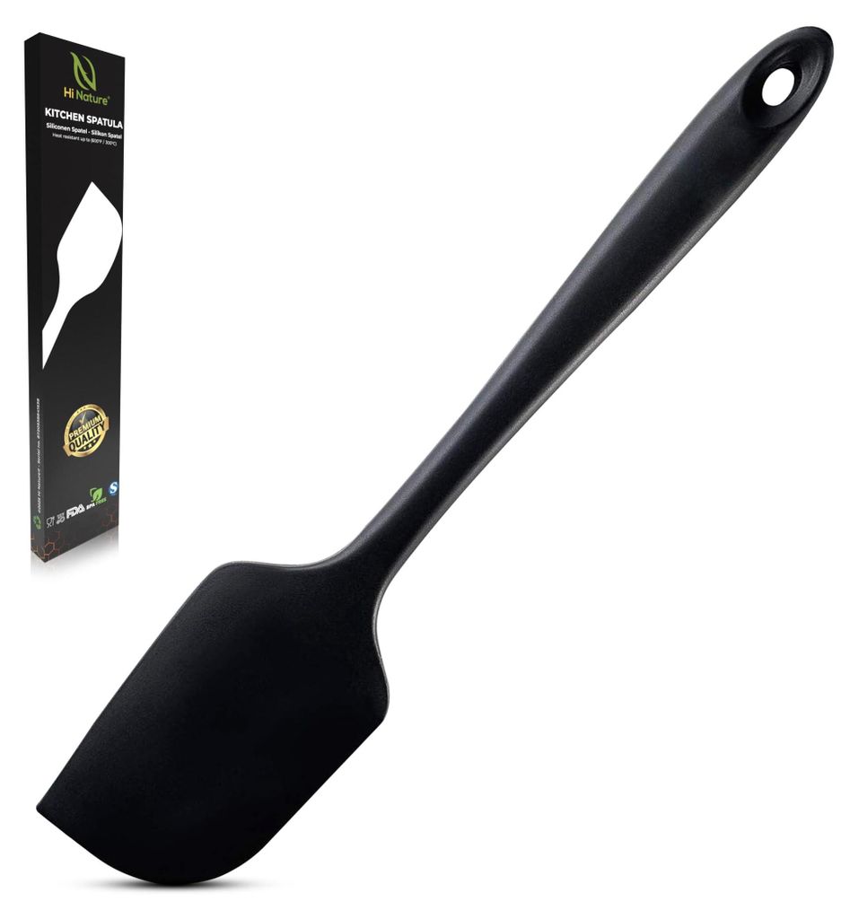 HI NATURE silikon spatel, Spatula silicone, Küchen spachtel, Silikon küche, Kochlöffel, Küchenutensilien set, Pfannenwender, Küchenhelfer |...