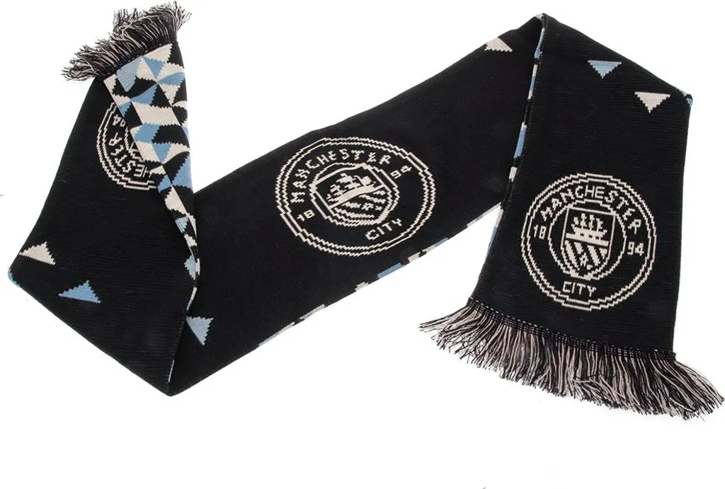 Écharpe Manchester City Particle pour Stade et Hiver - Accessoire Fan