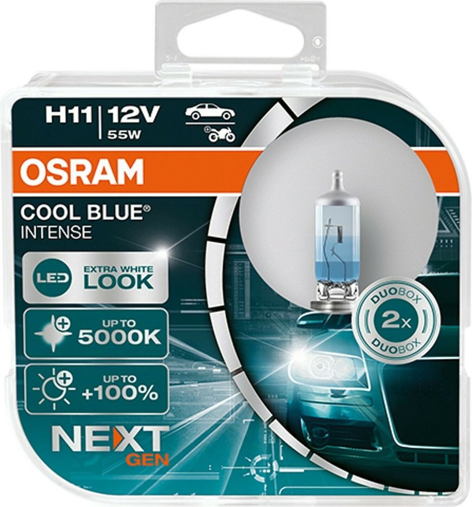OSRAM COOL BLUE INTENSE NextGen. H11 PGJ19-2 12V/55W Obrázok produktu 