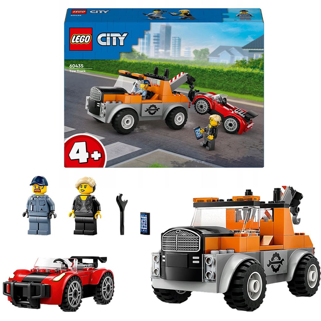 LEGO® City 60435 Carro attrezzi con auto sportiva Immagine del prodotto 