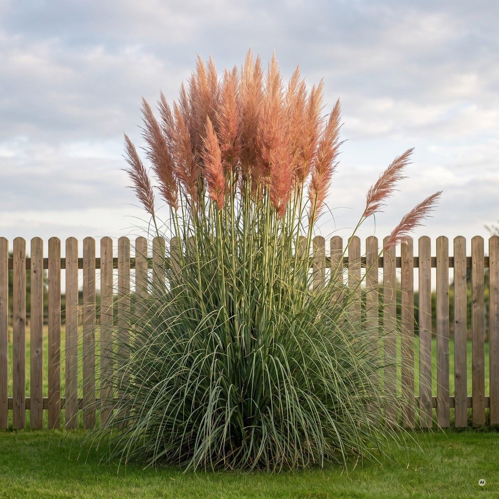 Stauden Gänge 1 x Cortaderia selloana 'Rosea' im 1 Liter Produktbild 