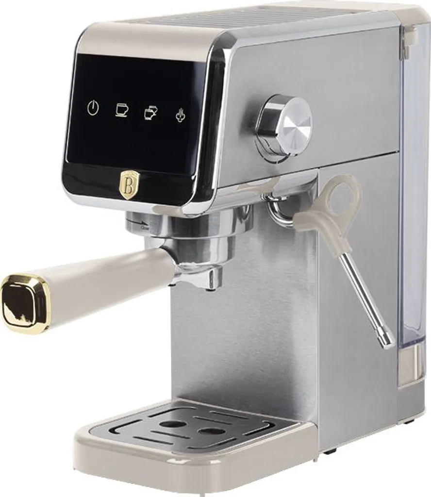 Machine à Espresso Berlinger Haus 1350W 20 Bar 1,2L Crème Acier Inox