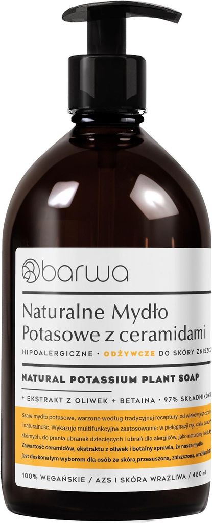 BARWA Nährende Kaliumseife 480 ml Produktbild 