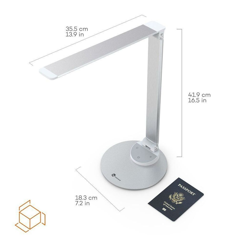 TaoTronics TT-DL19 Schreibtischlampe silber 9 W Produktbild 5