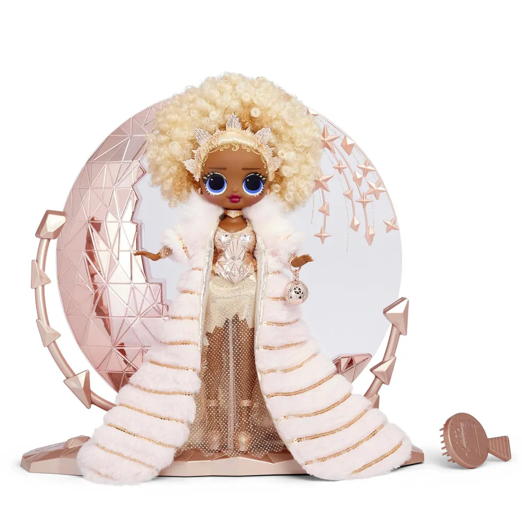 L.O.L. Surprise OMG 2021 Holiday Poupée Articulée avec Support Stable
