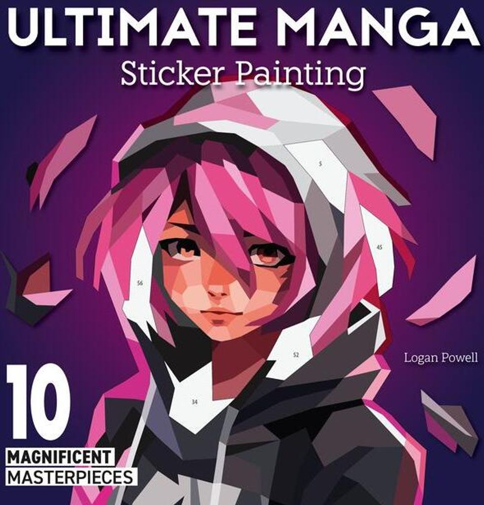 Ultimate Manga Sticker Painting – Lingua: Inglese