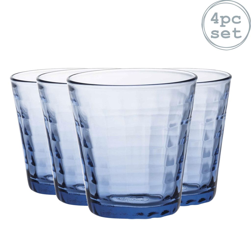 Duralex 22 cl Prisme Marine verre, 4 pièces, bleu Image du produit 