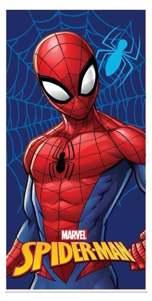 Spider-Man Super Swing strandlaken, 70x140 cm Productafbeelding 