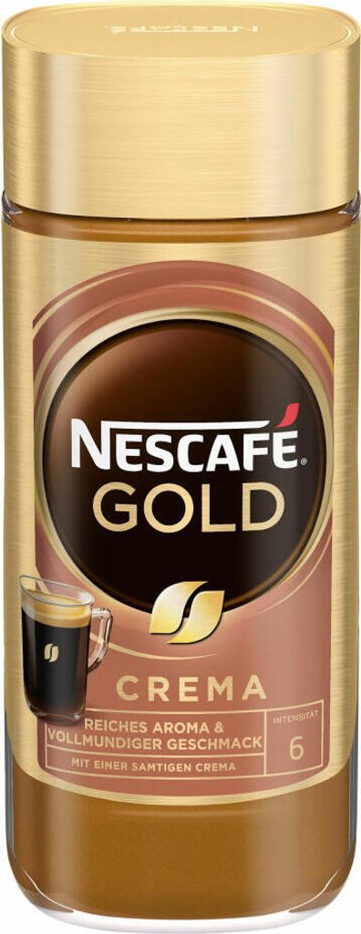Nescafé Gold Crema | löslicher Kaffee | 200g-Glas Produktbild 9