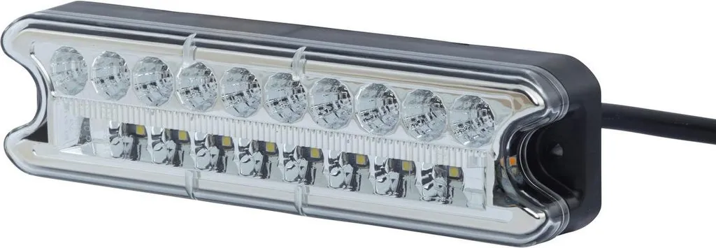 Luce posteriore destra 24 V LED HELLA applicabile universalmente a diversi veicoli.