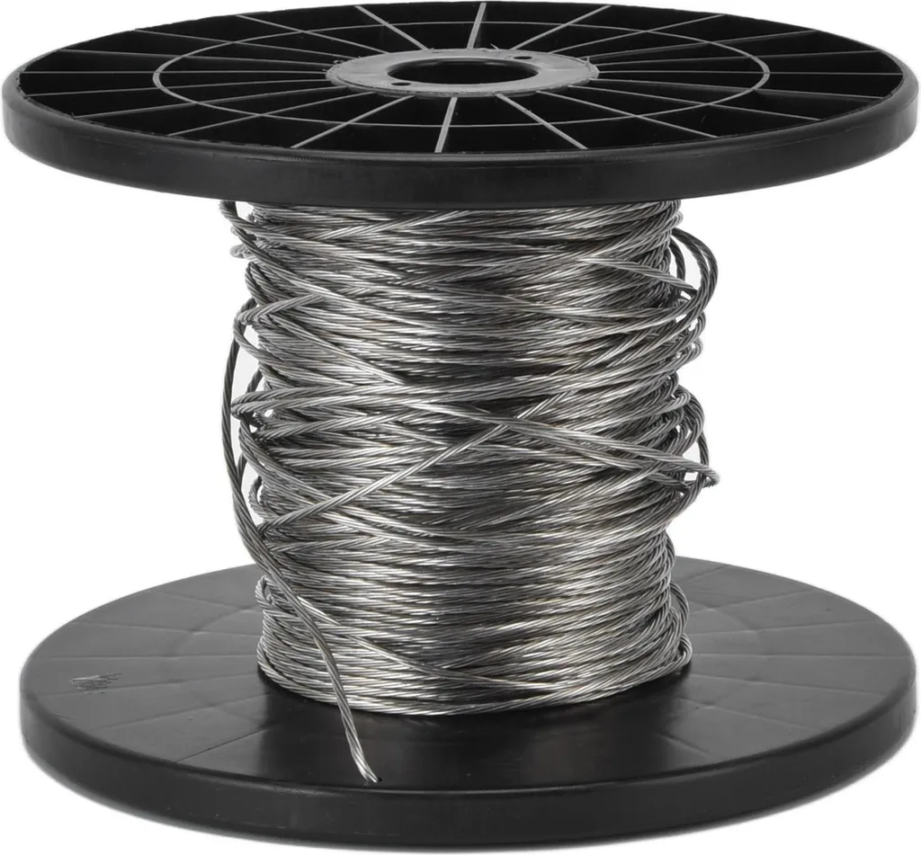 Fil clôture électrique haute conductivité 100m aluminium et magnésium