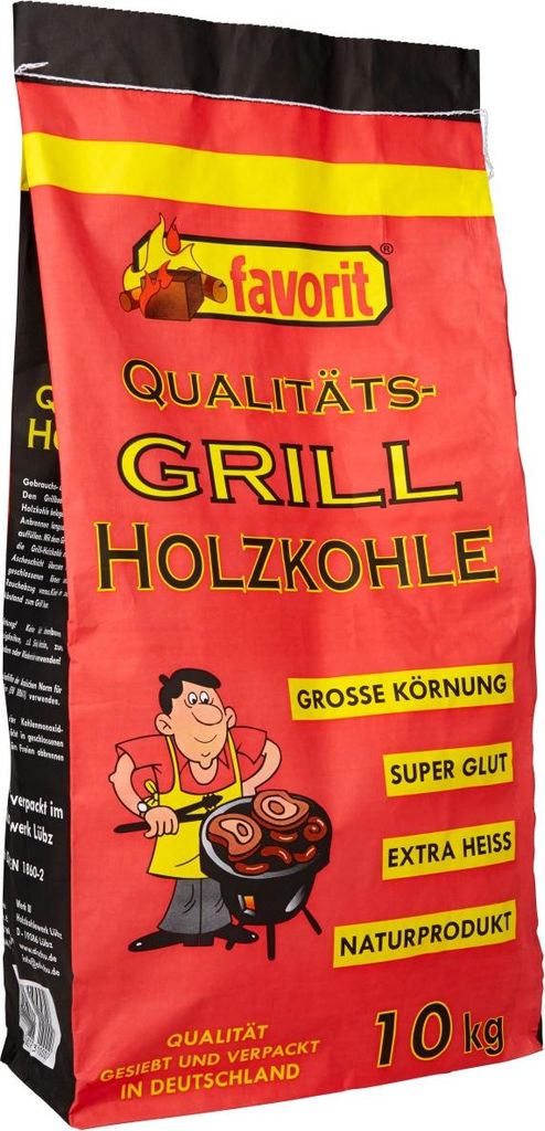 Dřevěné uhlí FAVORIT 10 kg Obrázek produktu 