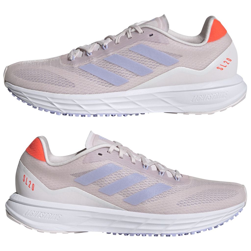 adidas SL20.2 W 4.5 Damen Laufschuhe Rosa / Helllila / Orange