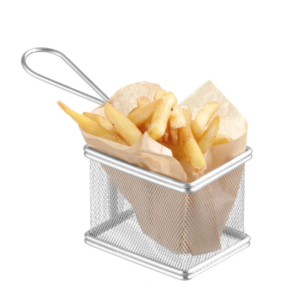Cestino Snack Hendi 255x135mm | Presentazione Minimal per Catering