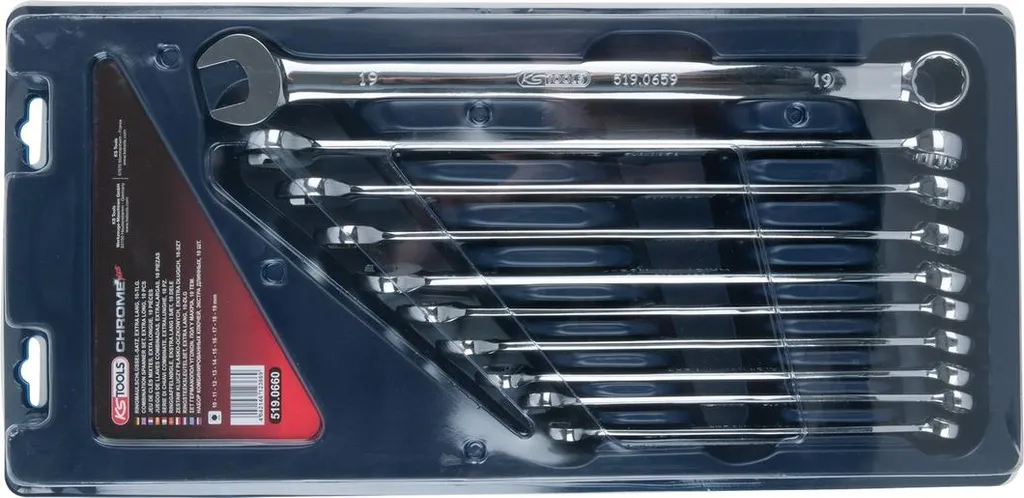 Jeu de clés mixtes KS Tools pour mécanique automobile et serrage difficile - 3