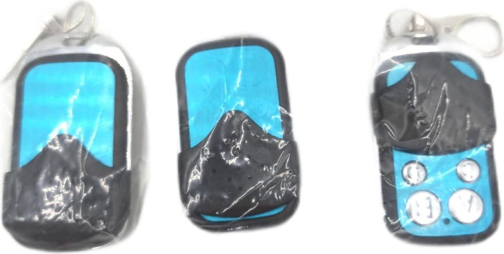 GC GLOBALCOMMERCE Fernsteuerung Torsteuerung Universal 4 Tasten 43392 MHz Schwarz Set