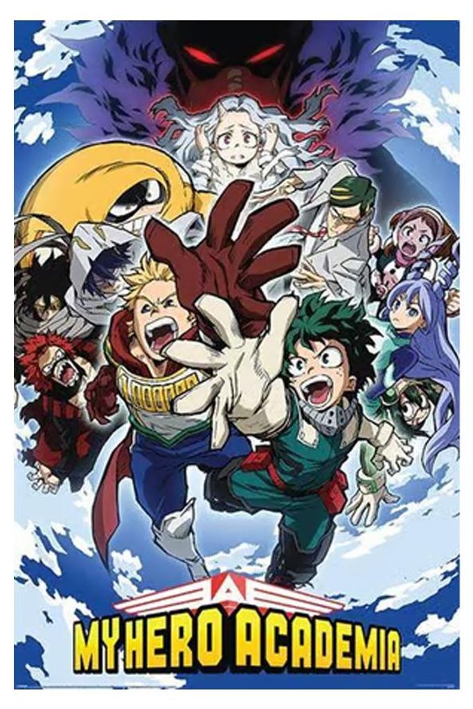 My Hero Academia - "Reach Up" Maxi-Poster CD1379 (Einheitsgröße) (Bunt)