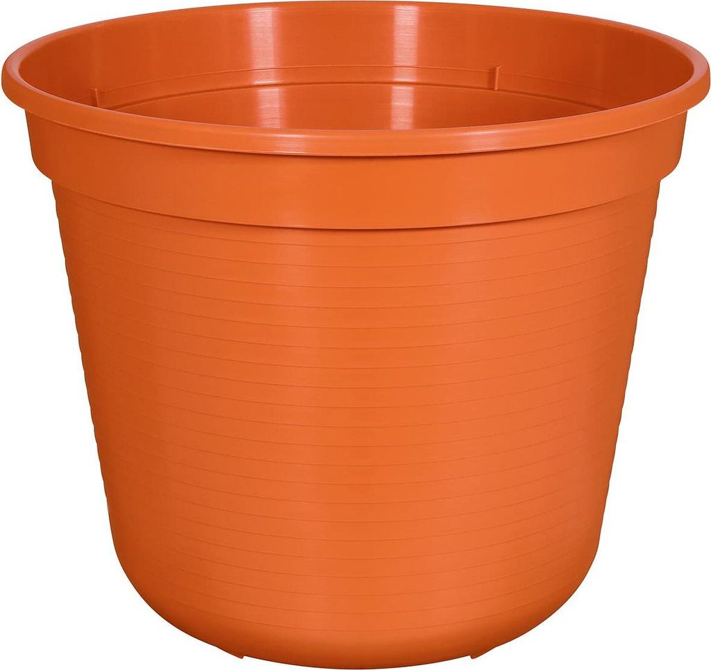 Geli Blumentopf STANDARD Terracotta Ø 22 cm - Kunststoff Produktbild 