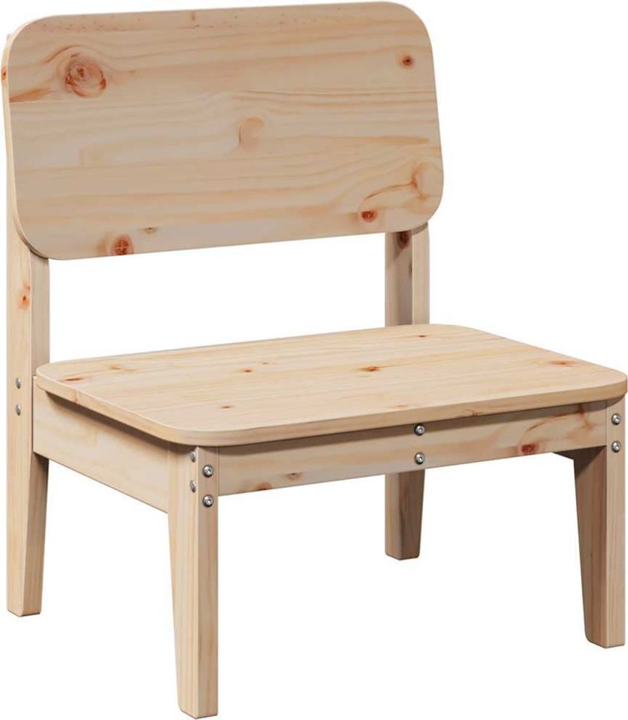vidaXL Gartenstuhl 60x52,5x72 cm Massivholz Kiefer Produktbild 