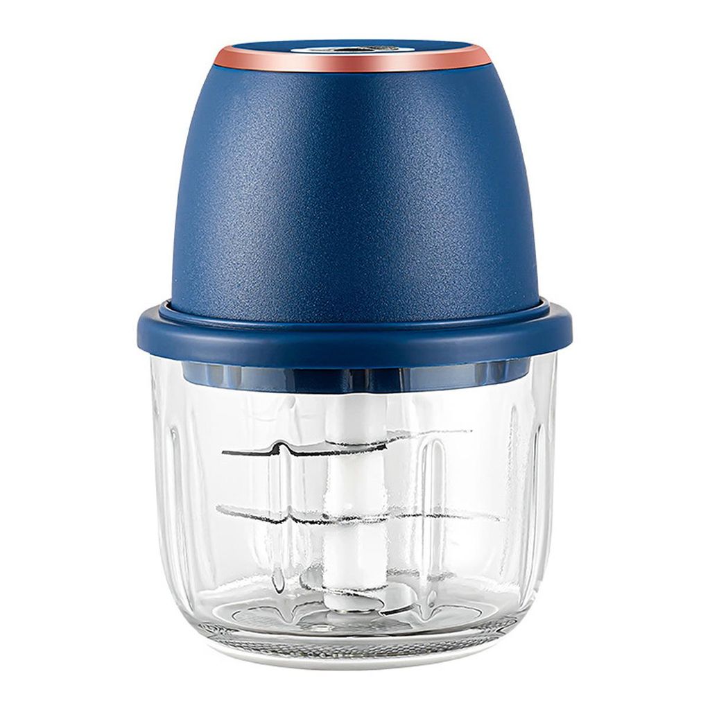 Mini Zerkleinerer elektrisch 350ml mit Glasbehälter, Produktbild 