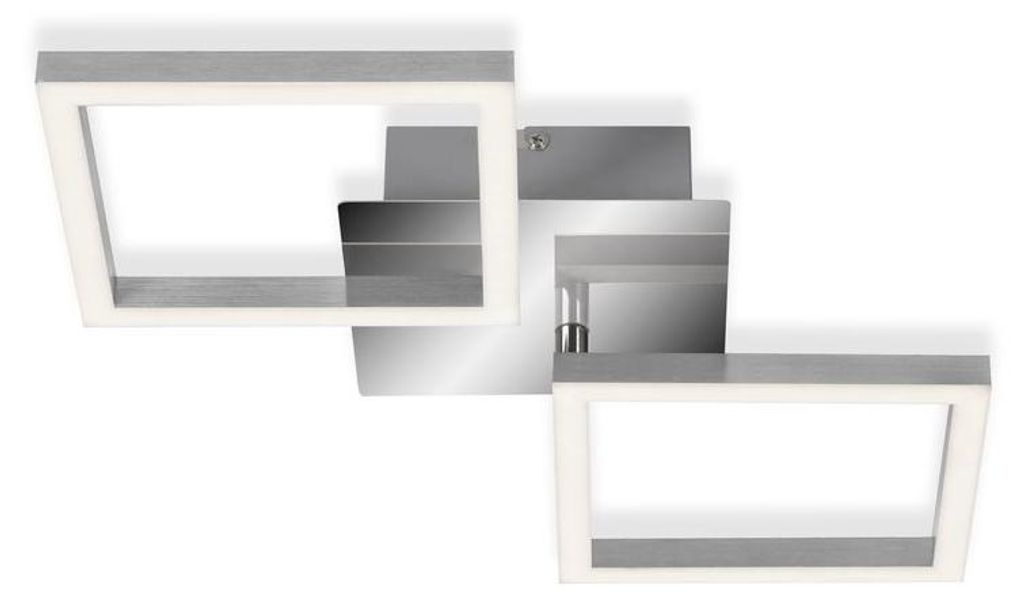 LED Deckenleuchte drehbar Metall-Kunststoff chrom-silber Produktbild 