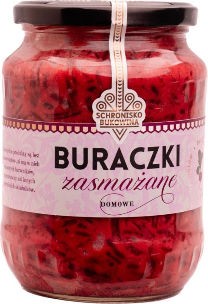 Domowe pieczone buraki 660g - Schronisko Bukowina Zdjęcie produktu 