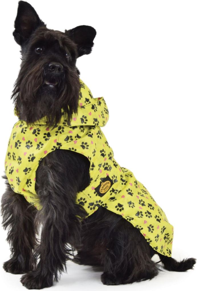 Fashion Dog Hunde Regenmantel mit Kapuze - 27 cm