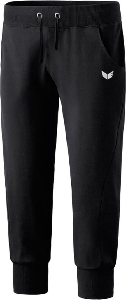 Erima sweatpants 3/4 length black 38